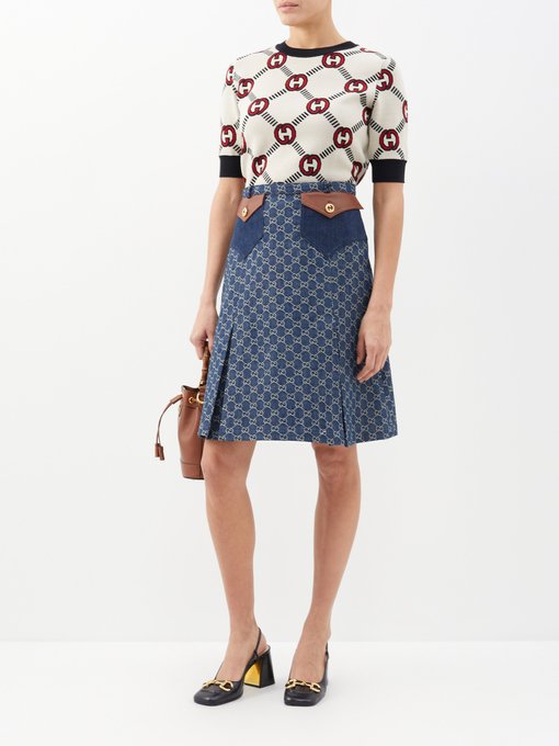 gucci hanky skirt