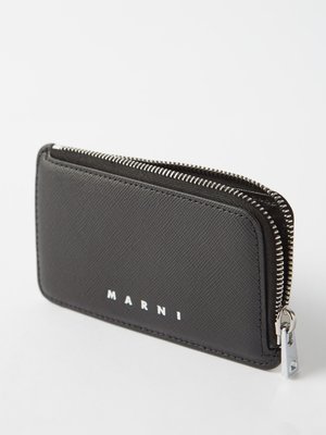 Matchesfashion Herren Accessoires Taschen Geldbörsen & Etuis Logo-print Leather Bi-fold Wallet 