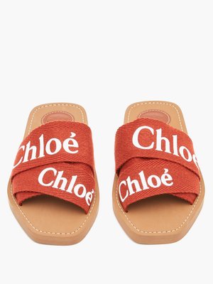 chloe sandals brown thomas