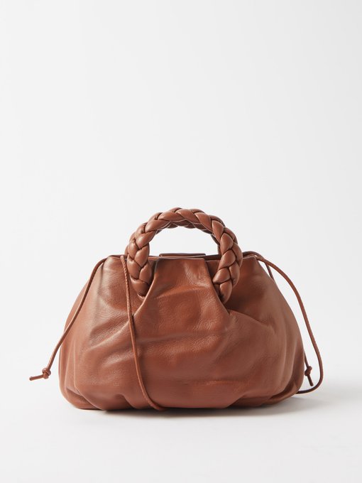 Hereu Leather Small Bombon Tote Bag in Brown Womens Tote bags Hereu Tote bags Save 7% 