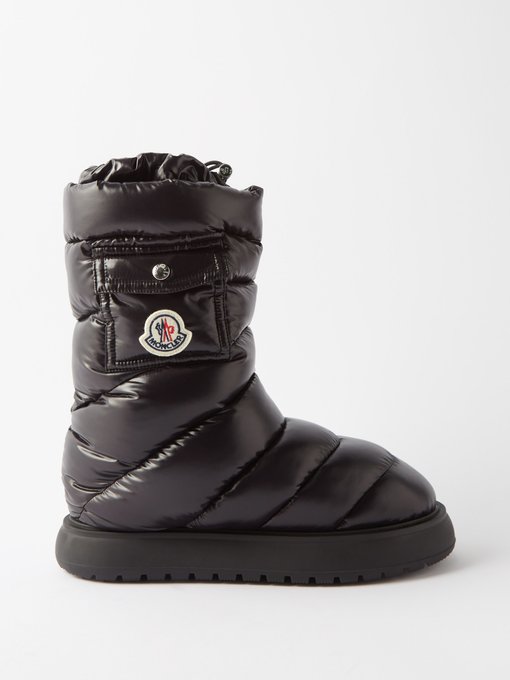 Christian Louboutin Pavleta Leather-trimmed Quilted Shell Boots