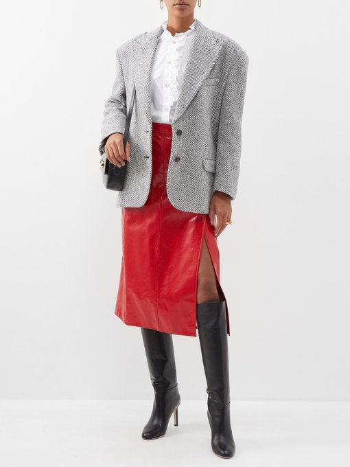 Women's Designer Leather Skirts | Shop Luxury Designers Online at  MATCHESFASHION US