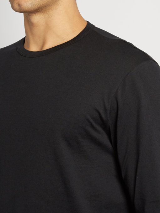 Long-sleeved cotton-jersey T-shirt | Sunspel | MATCHESFASHION UK