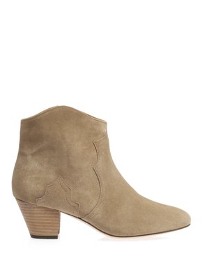 isabel marant dicker boots taupe