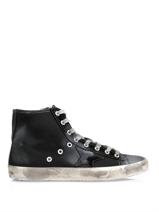Francy canvas high-top trainers 