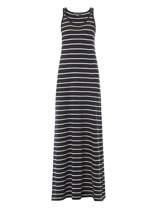 stripe maxi dress uk