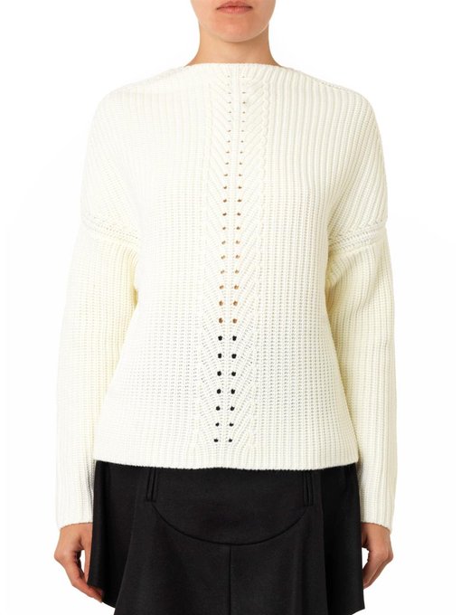 Ribbed-knit wool sweater | Carven | MATCHESFASHION.COM US
