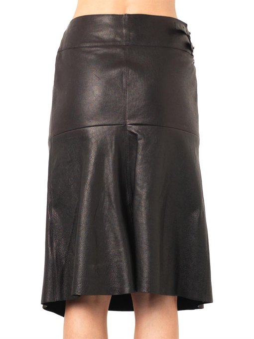 Belia wrap-front leather skirt | Isabel Marant | MATCHESFASHION US