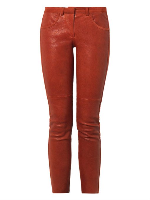 Dana leather trousers | Isabel Marant | MATCHESFASHION.COM UK