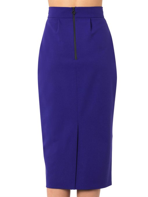 Arwen stretch-wool midi pencil skirt | Roksanda | MATCHESFASHION US
