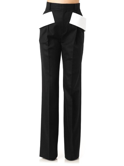 Side-sash tailored trousers | Givenchy | MATCHESFASHION UK