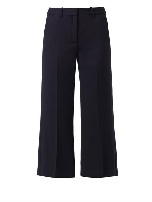 Inza boot-cut cropped trousers | Theory | MATCHESFASHION.COM US