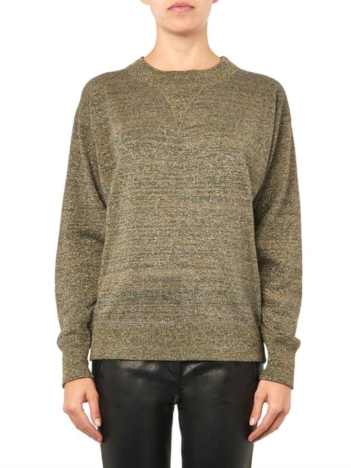 Wal metallic knit sweater | Isabel Marant | MATCHESFASHION US