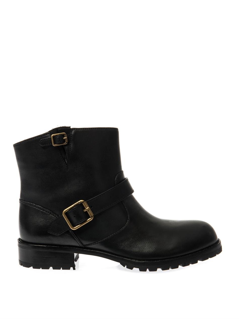 marc jacobs leather boots