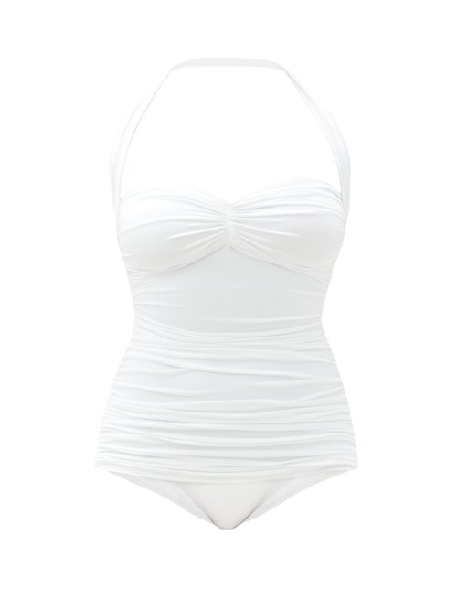 Norma Kamali - Bill Mio Swimsuit White Beachwear