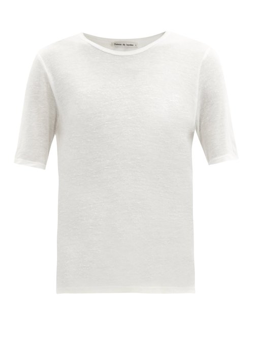 Frances De Lourdes - Martin Jersey T-shirt White