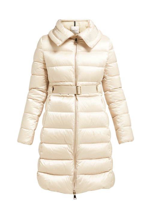 Moncler – Bergeronette Quilted Down Coat Beige