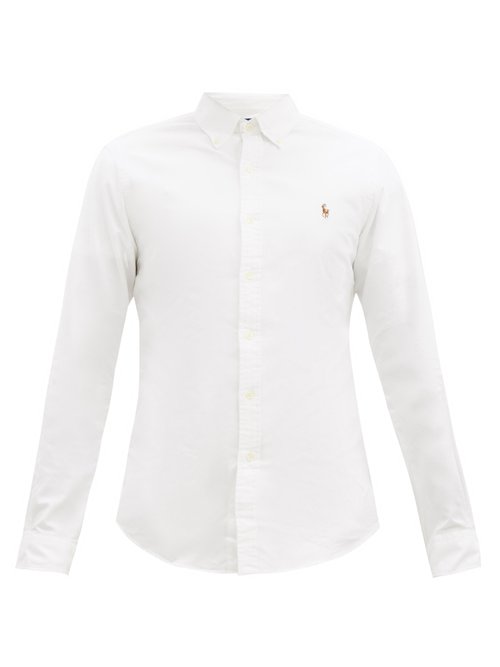 Polo Ralph Lauren – Logo-embroidered Cotton Oxford Shirt – Mens – White