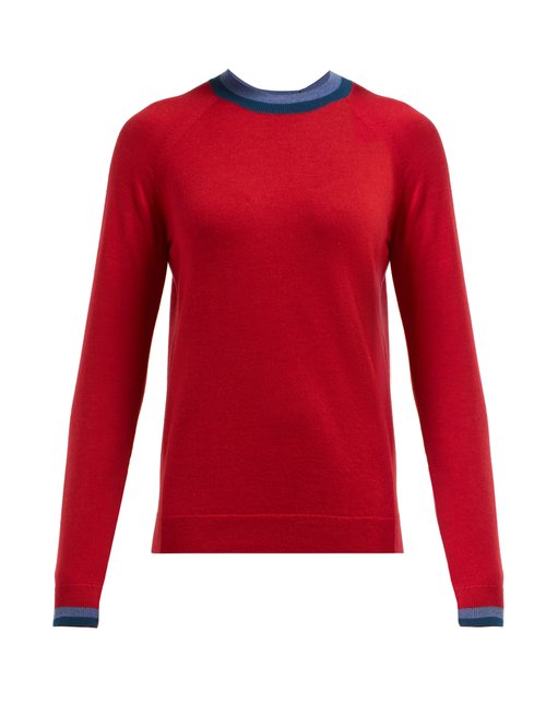Lndr Chalet logo-jacquard wool sweater