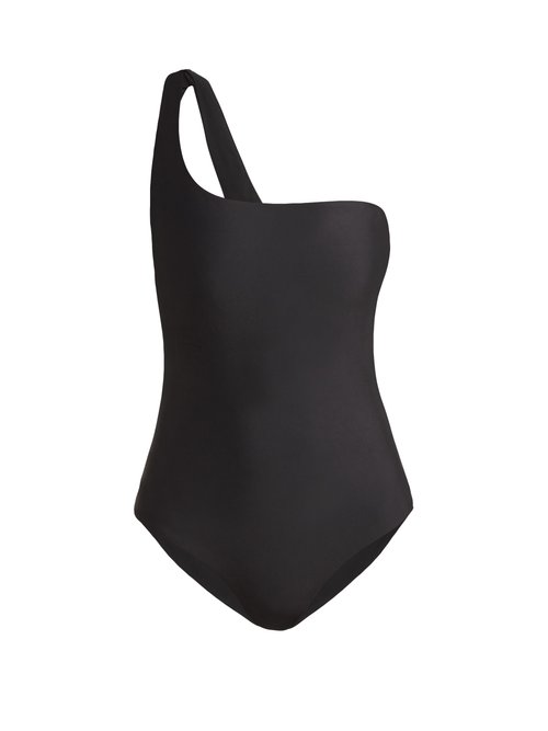 Jade Swim - Evolve One-shoulder Swimsuit Black Beachwear
