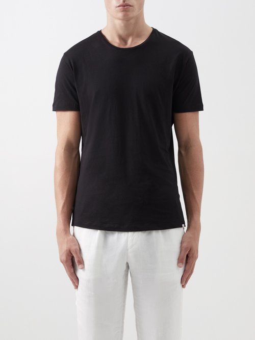 Orlebar Brown – Ob-t Cotton-jersey T-shirt – Mens – Black