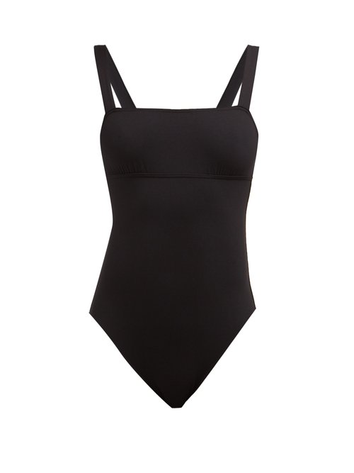 Eres - Alibi Square-neck Swimsuit Black Beachwear