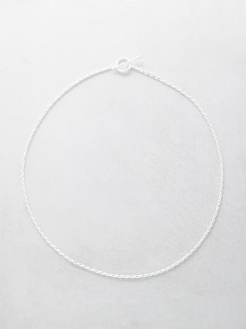 Rope Chain Sterling-silver Necklace