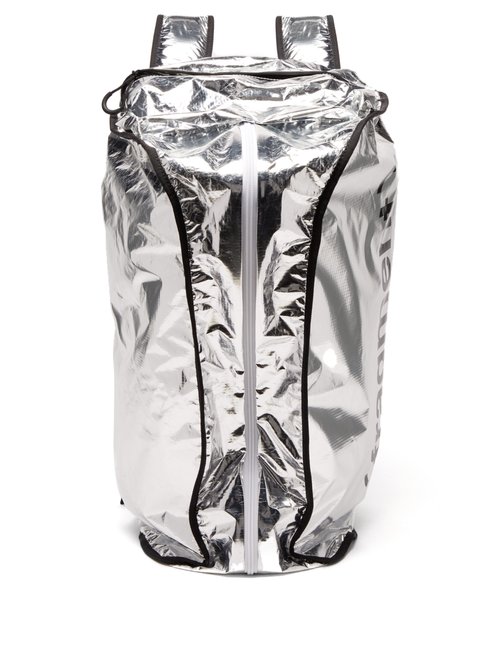 7 Moncler Fragment Hiroshi Fujiwara - Reversible Duffle Bag - Mens - Silver