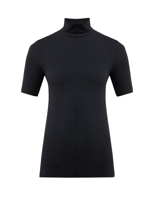 Wolford - Roll-neck Shirt Black