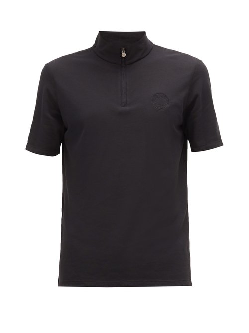 Iffley Road - Sidmouth Piqué T-shirt - Mens - Black