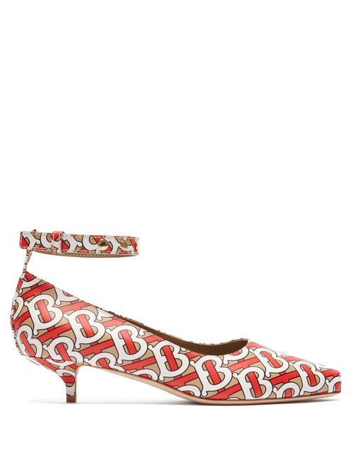 burberry pumps womens red