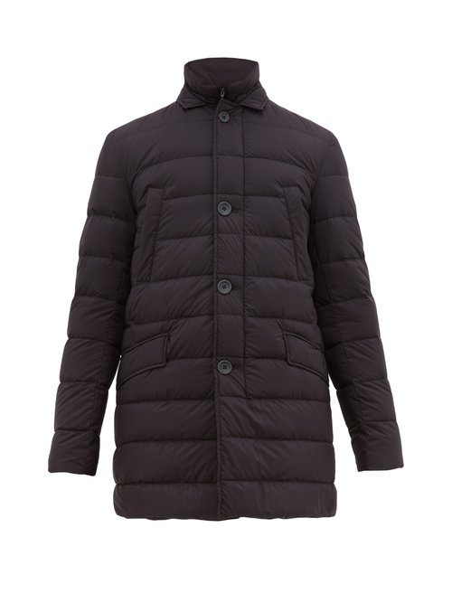 Herno Legend Il Cappotto Down-Filled Jacket In Navy | ModeSens