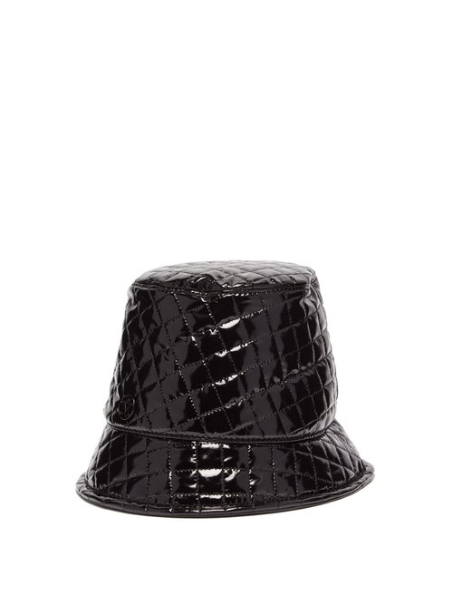 Souna Quilted-pvc Bucket Hat