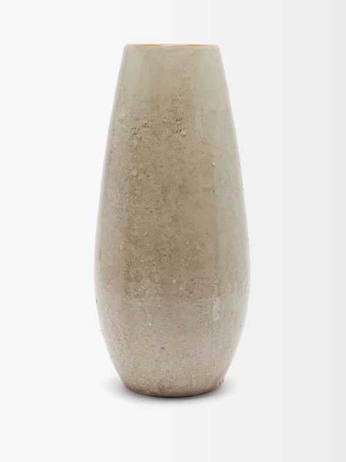 Textured Glazed-ceramic Vase