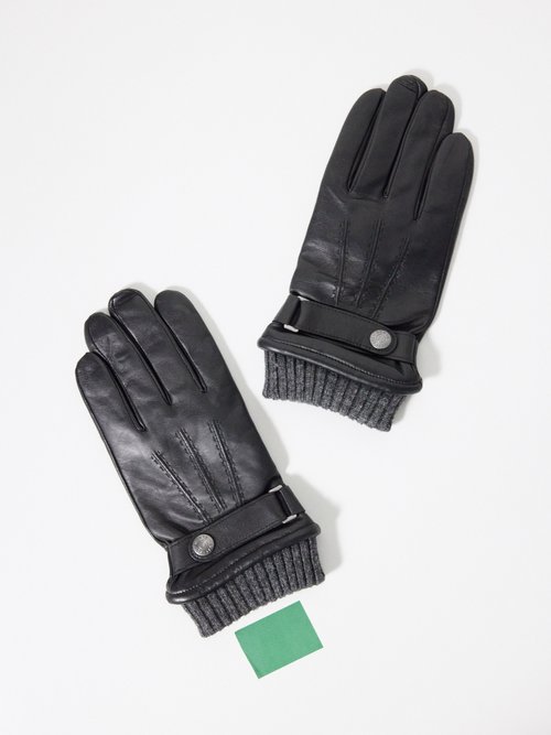 Dents Henley Touchscreen-compatible Leather Gloves