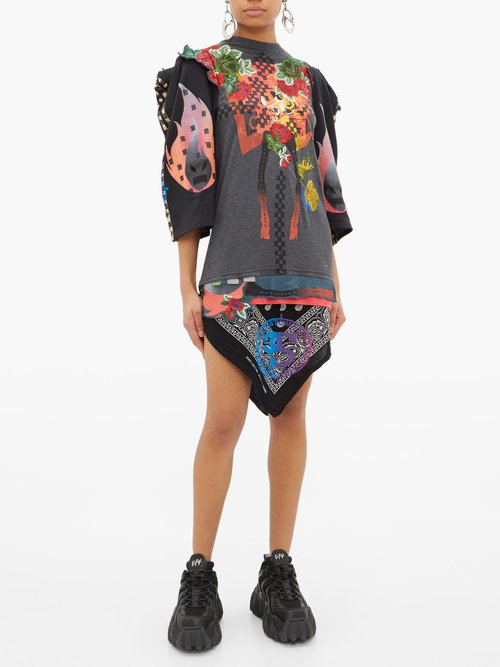 Noki X Jenny King Embroidery Street Couture Dress Multi - 70% Off Sale