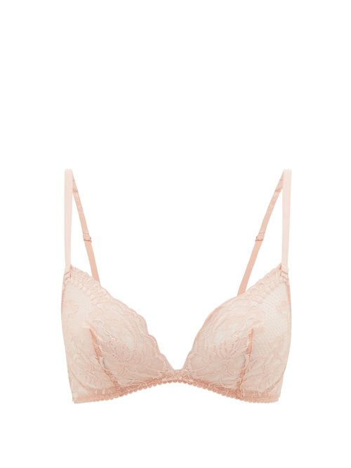 La Perla Brigitta Soft-cup Lace Bra In Light Pink | ModeSens
