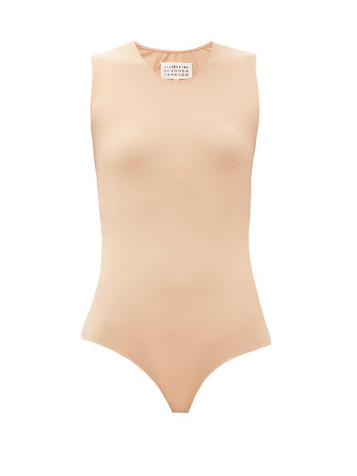 Maison Margiela – Sleeveless Jersey Bodysuit Nude