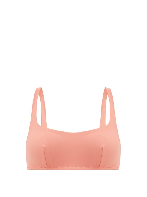 Araks – Quinn Scoop-neck Bikini Top Pink Beachwear