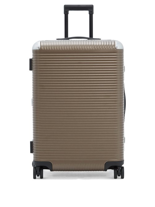Fpm Milano - Bank Light Spinner 68 Polycarbonate Suitcase - Mens - Beige