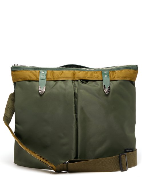 Toga X Porter Logo-patch Technical Backpack In Khaki | ModeSens