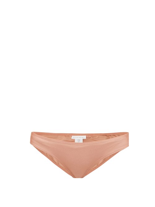 Ephemera - Low-rise Bikini Briefs Pink Beachwear