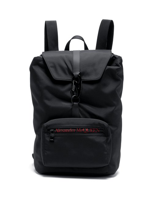 Alexander Mcqueen - Urban Medium Carabiner-buckle Technical Backpack - Mens - Black