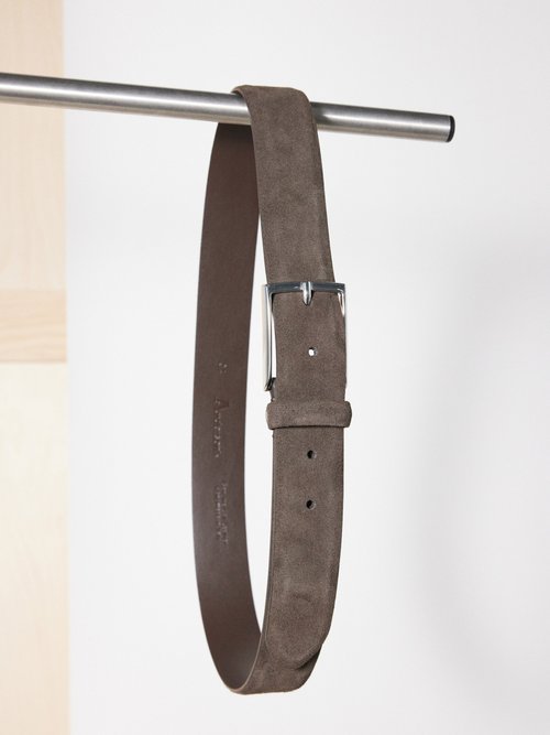 ANDERSON'S BUCKLED SUEDE BELT 1328166