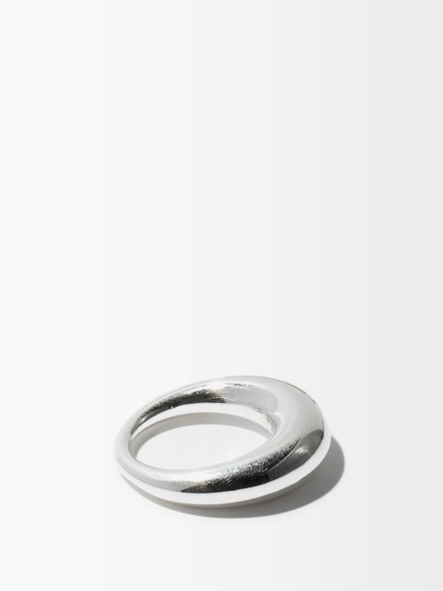 Snake Thick Sterling-silver Ring