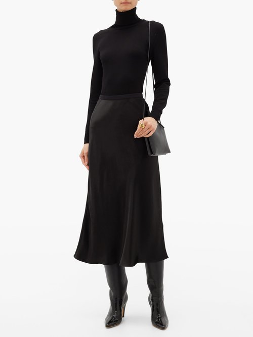 Max Mara Leisure Segnale Skirt Black - 30% Off Sale