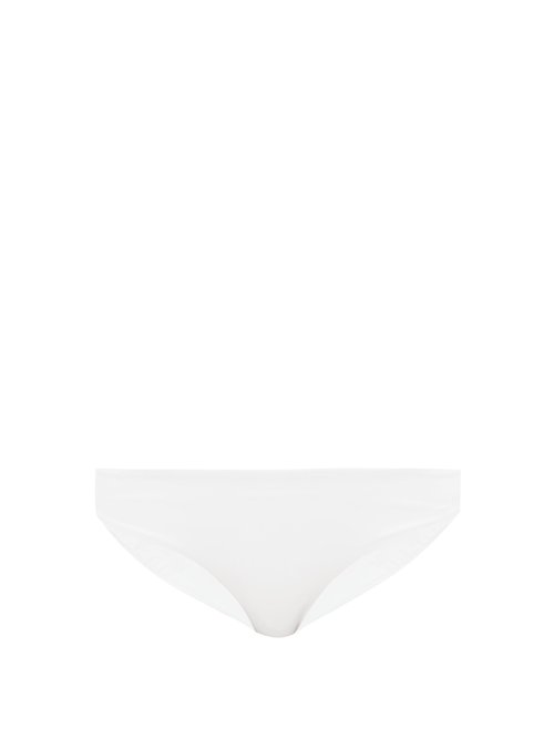 Jade Swim - Lure Low-rise Bikini Briefs White Beachwear