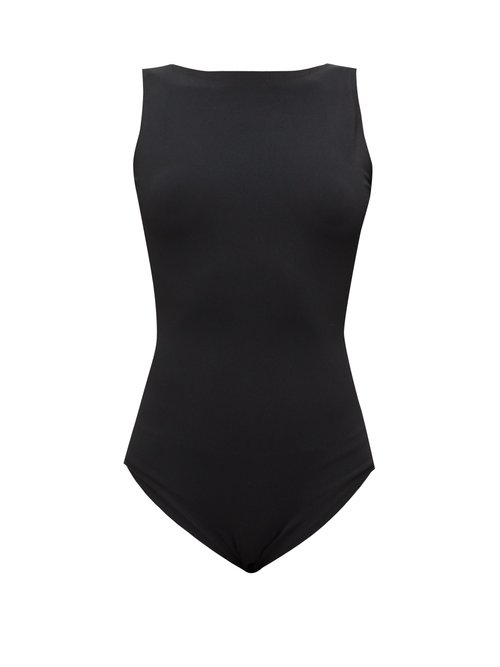 The Row - Esmeray Jersey Bodysuit - Womens - Black