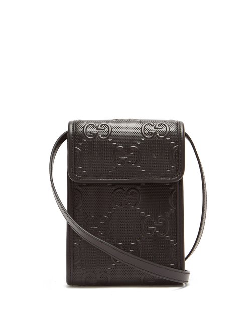 GG-logo Quilted Leather Cross-body Bag