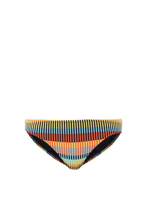 Solid & Striped – The Desi Mosaic-print Bikini Briefs Multi Beachwear